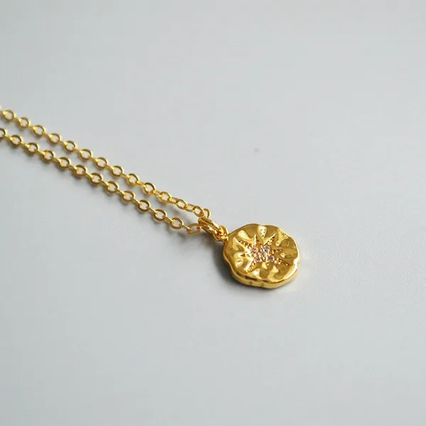 Gold Coin Pendant Necklace, photo 4