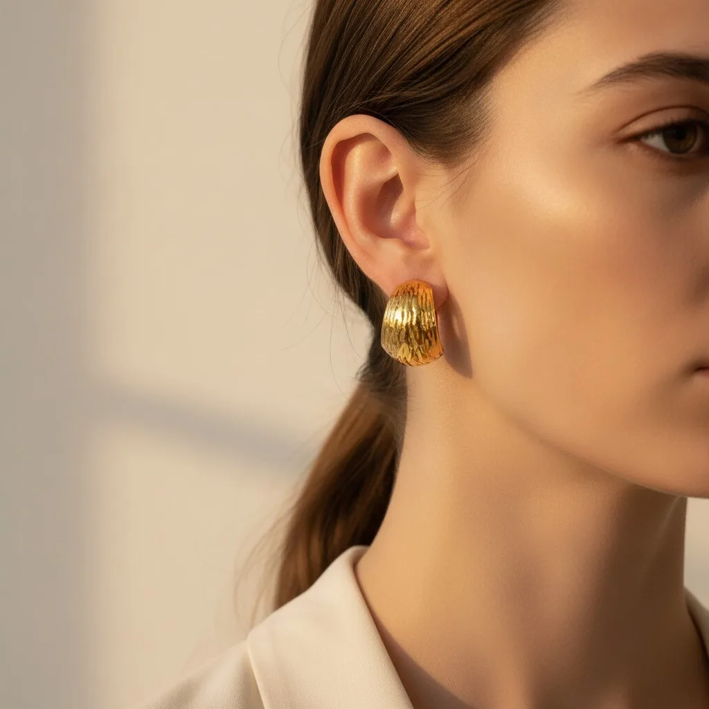 Golden Aura Earrings