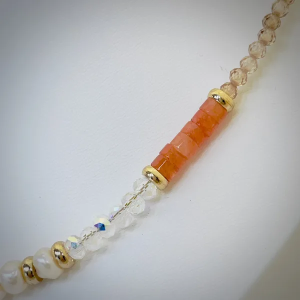 Mixed Gemstone & Pearl Necklace, photo 6