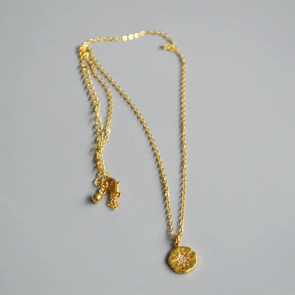 Gold Coin Pendant Necklace, photo 7