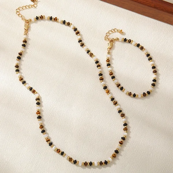 Tiger Eye & Onyx Necklace, photo 7