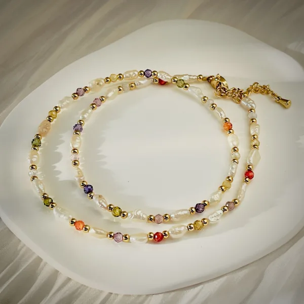 Pearl & Zirconia Set, photo 6
