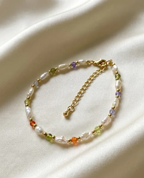 Pearl & Zirconia Bracelet