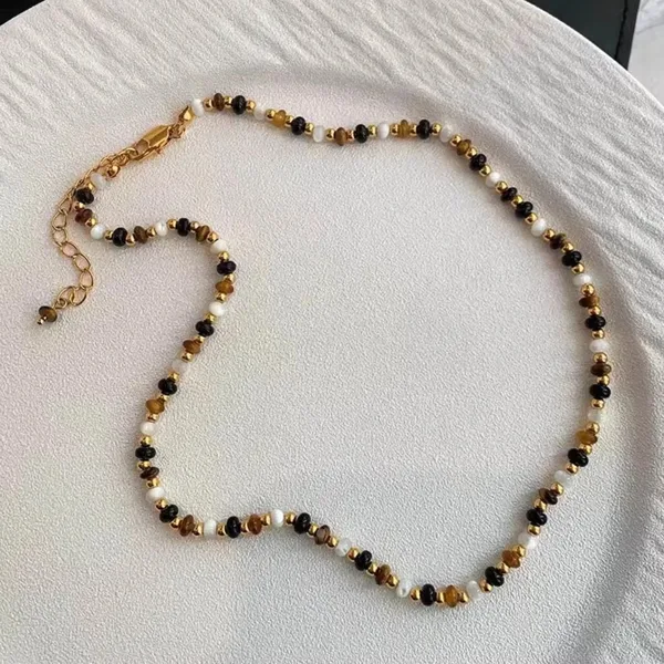 Tiger Eye & Onyx Necklace, photo 4