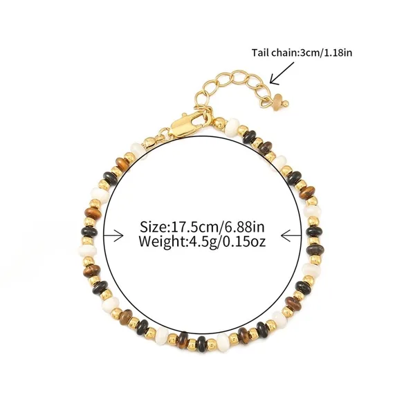 Tiger Eye & Onyx Bracelet, photo 3